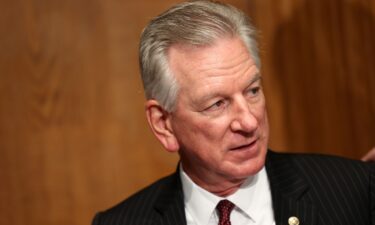 Republican Sen. Tommy Tuberville of Alabama in Washington on October 18