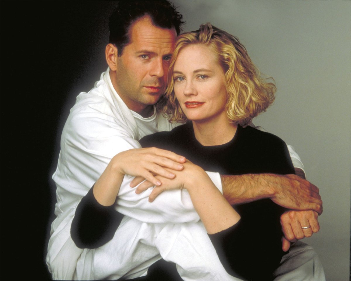 Bruce Willis (David) and Cybill Shepherd (Maddie) in 