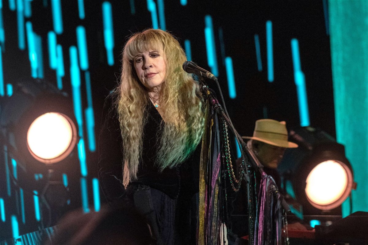 Stevie Nicks performs during day 4 of the Bonnaroo Music and Arts Festival in Manchester, Tennessee, on June 19, 2022.