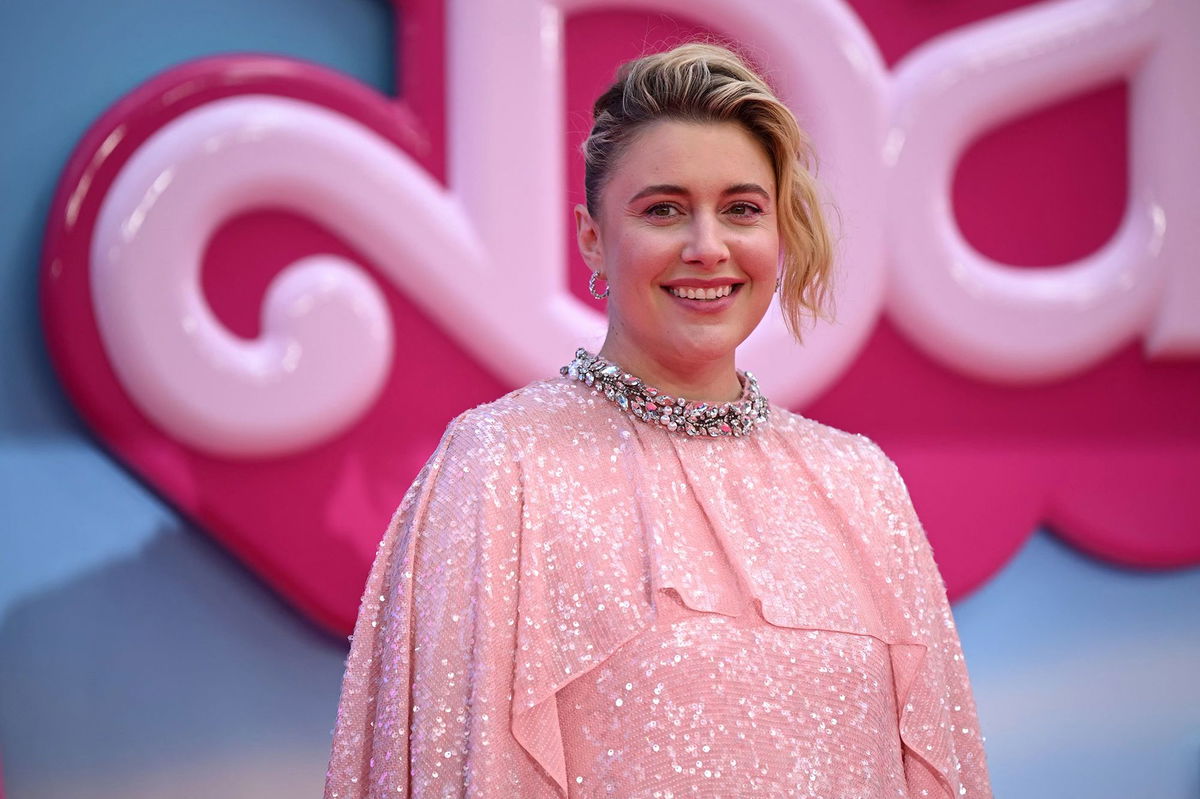 <i>Justin Tallis/AFP/Getty Images</i><br/>Greta Gerwig at the London premiere of 