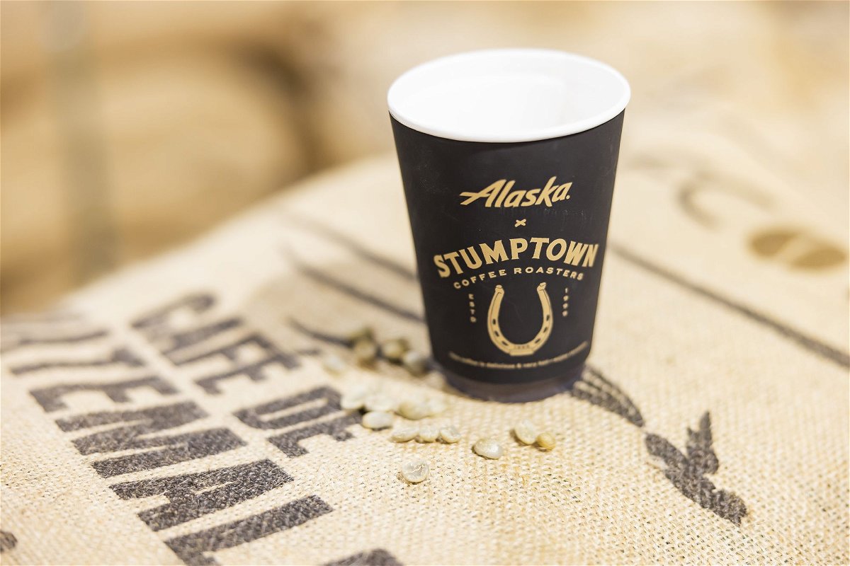 Alaska Airlines is making a custom coffee.