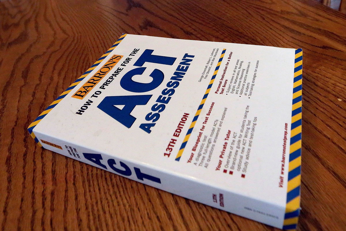 <i>Seth Perlman/AP/File</i><br/>Roughly 1.4 million high school seniors from the class of 2023 took the ACT test.