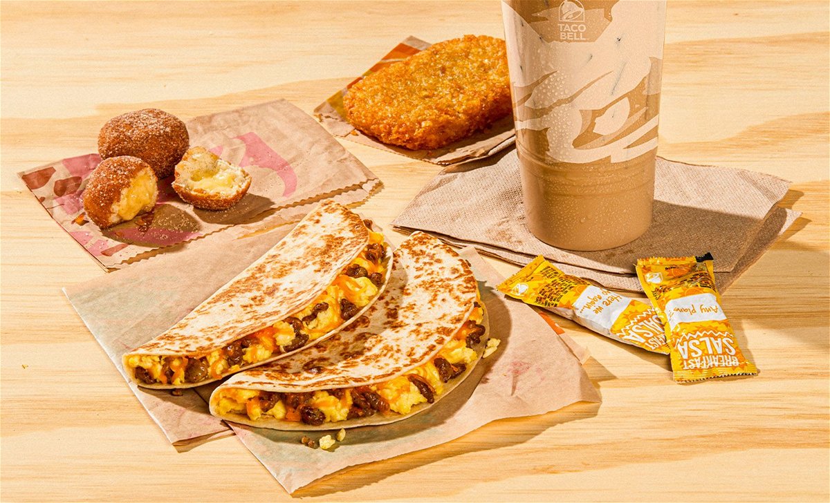 Taco Bell is finally adding breakfast tacos to its menu.