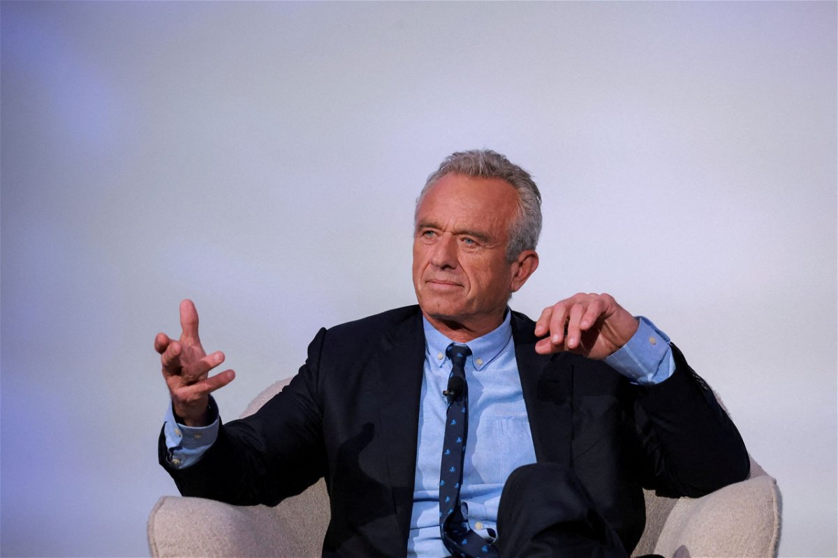 <i>Amr Alfiky/Reuters</i><br/>presidential candidate Robert F. Kennedy Jr.