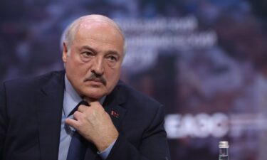 Belarusian President Alexander Lukashenko at the Eurasian Economic Forum on May 24