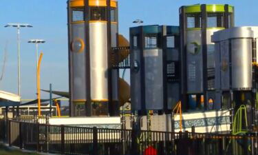 Parents are concerned about the slide safety at the Triumph Park playground in Waukee