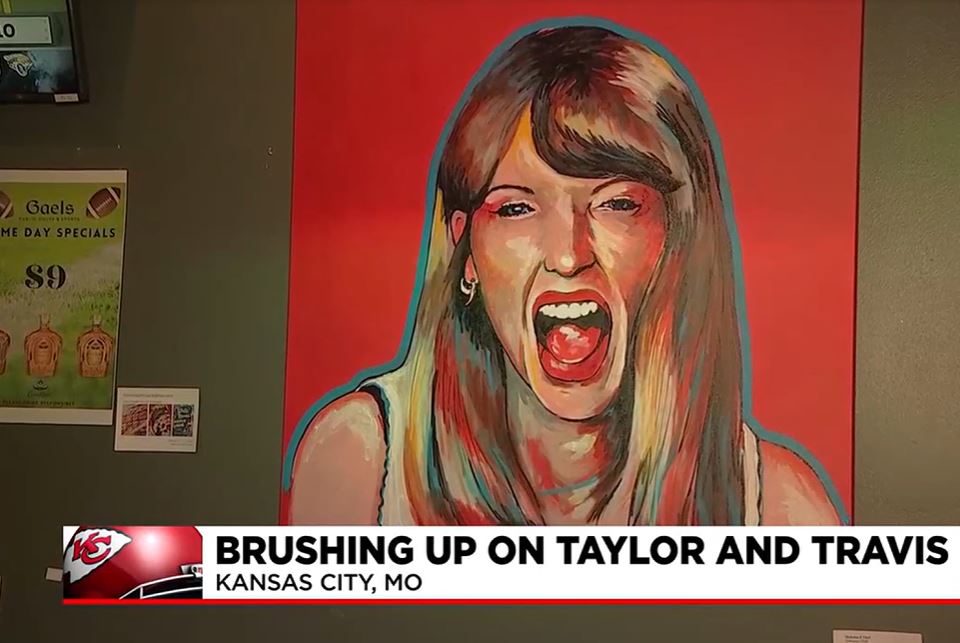 <i>KCTV</i><br/>Artist Nicholas K. Clark calls himself a Swiftie “in training.”