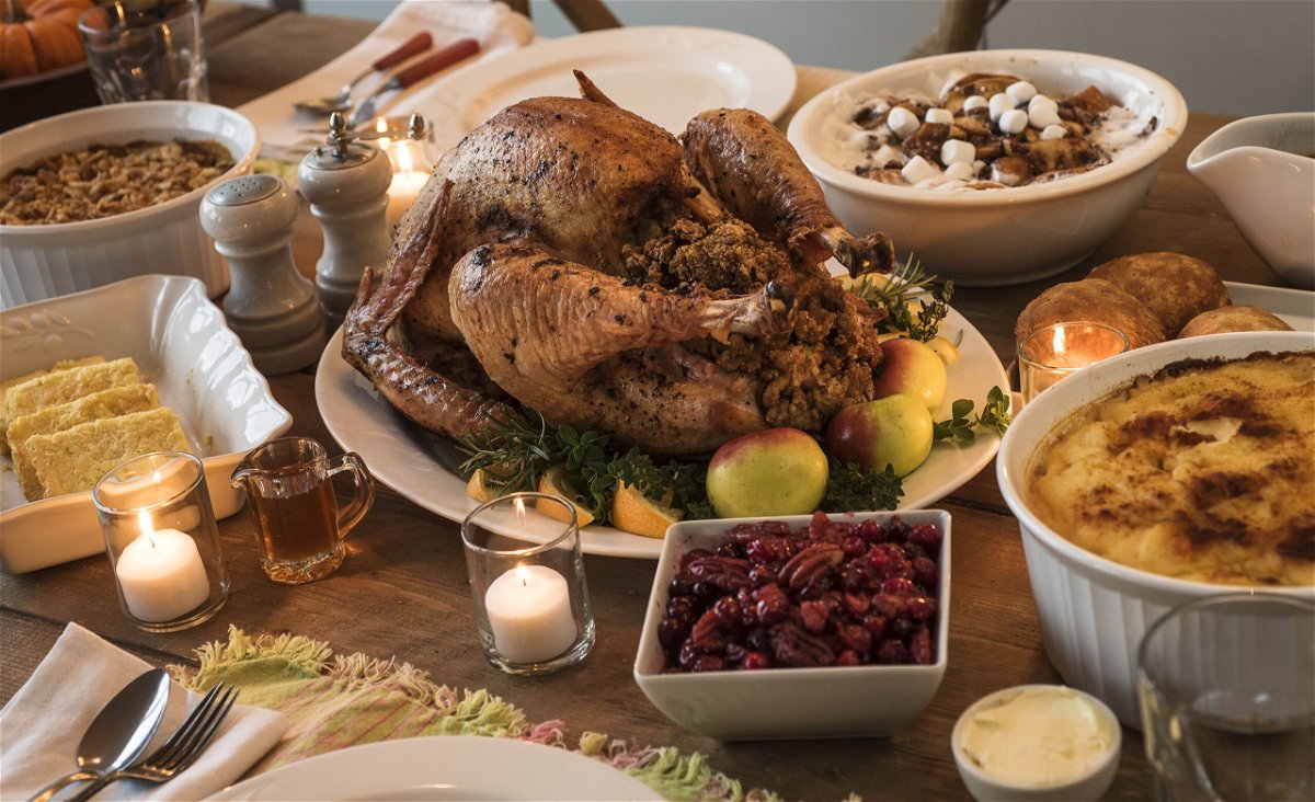 A Thanksgiving meal of twelve classic items for 10 people will cost $61.17 on average – a 4.5% drop from last year’s record high average of $64.05, according to a new survey from the American Farm Bureau Federation.