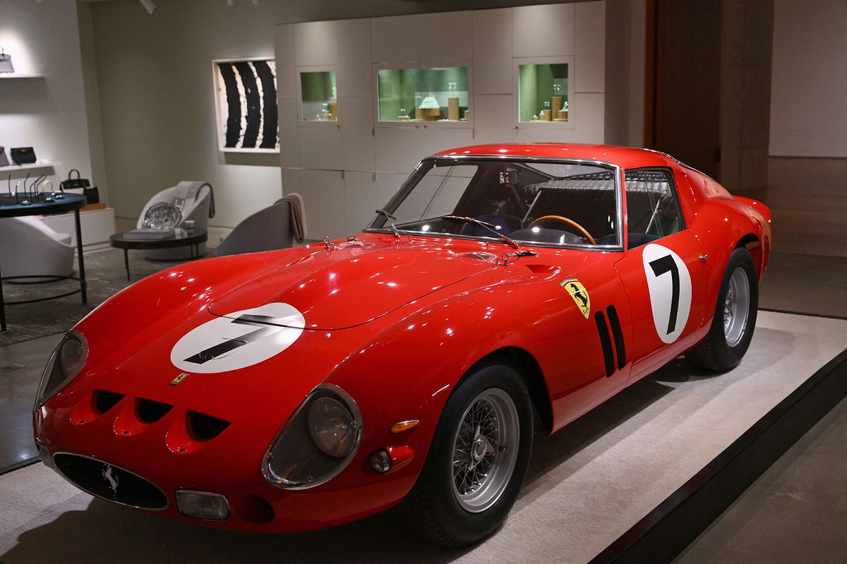 The 1962 250 GTO is one of only 39 examples made by Ferrari.