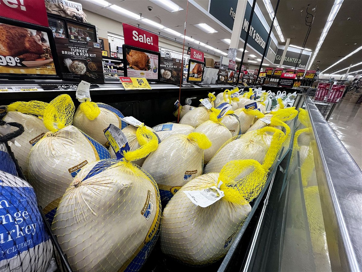 Drop in turkey prices could bring down the overall cost of a Thanksgiving home-cooked mean this year.