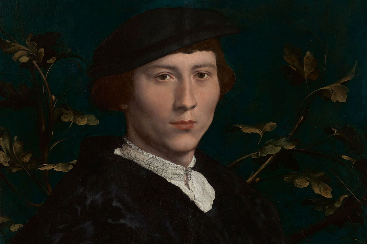 New research and conservation work on the 1533 portrait by Hans Holbein the Younger has revealed that the painter made repeated small changes, each time giving Born even more chiseled features.	