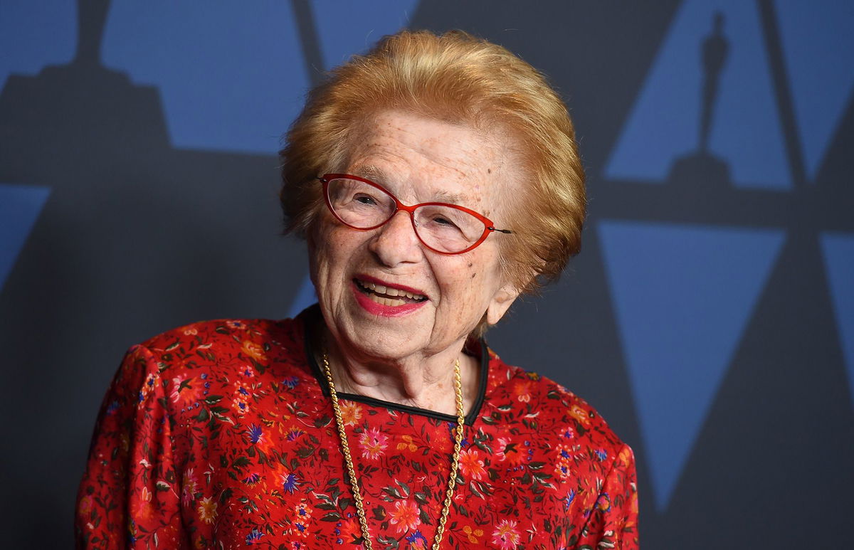 <i>Jordan Strauss/Invision/AP</i><br/>Dr. Ruth Westheimer