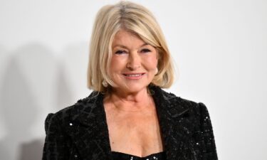 Martha Stewart on November 6 in New York.