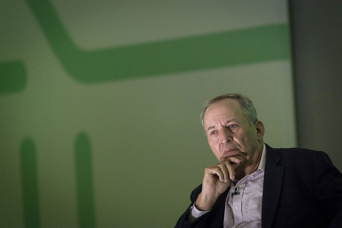 <i>David Paul Morris/Bloomberg/Getty Images</i><br/>Economist Larry Summers