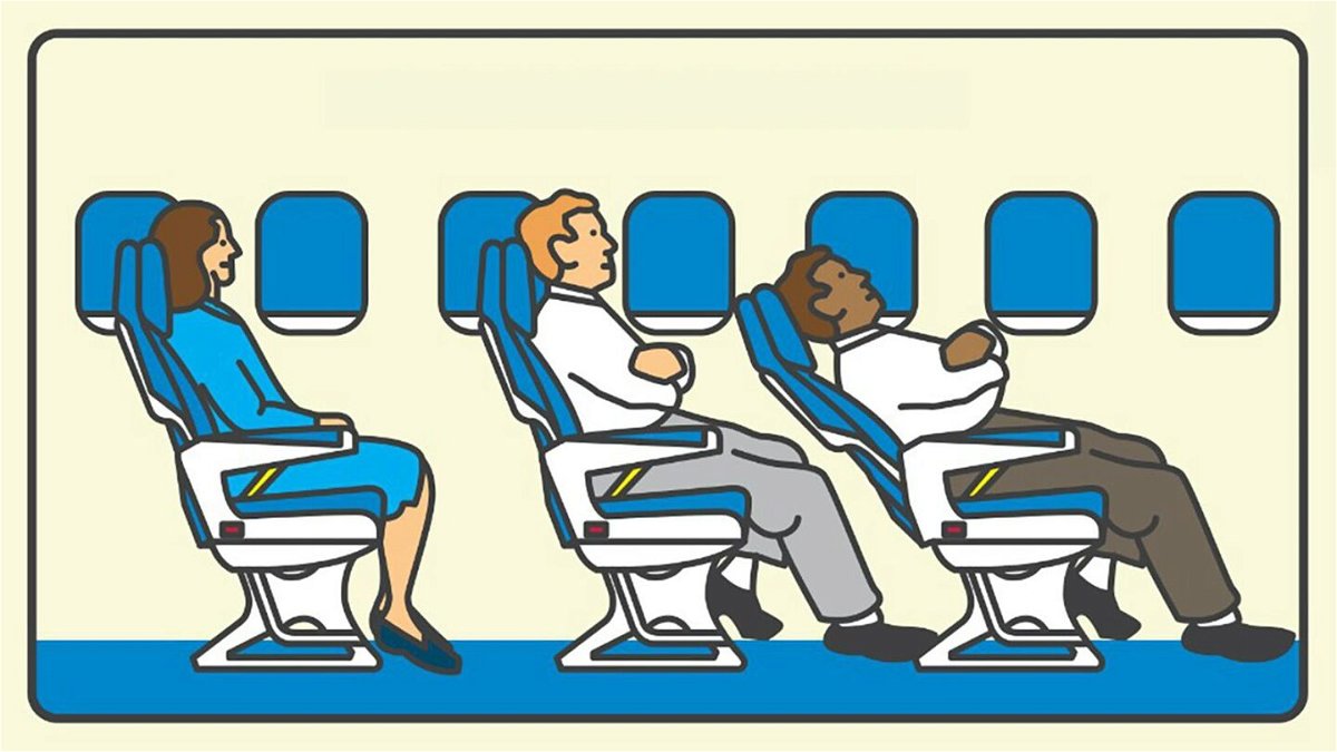If you’re going to recline your seat back, it’s important to look backwards first.