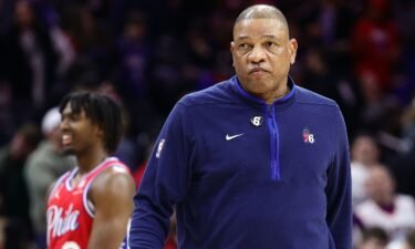 Rivers with his Clippers team in the pandemic-disrupted 2019/20 season