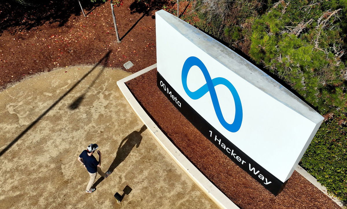 <i>Josh Edelson/AFP/Getty Images</i><br/>Pictured are Meta corporate headquarters in Menlo Park