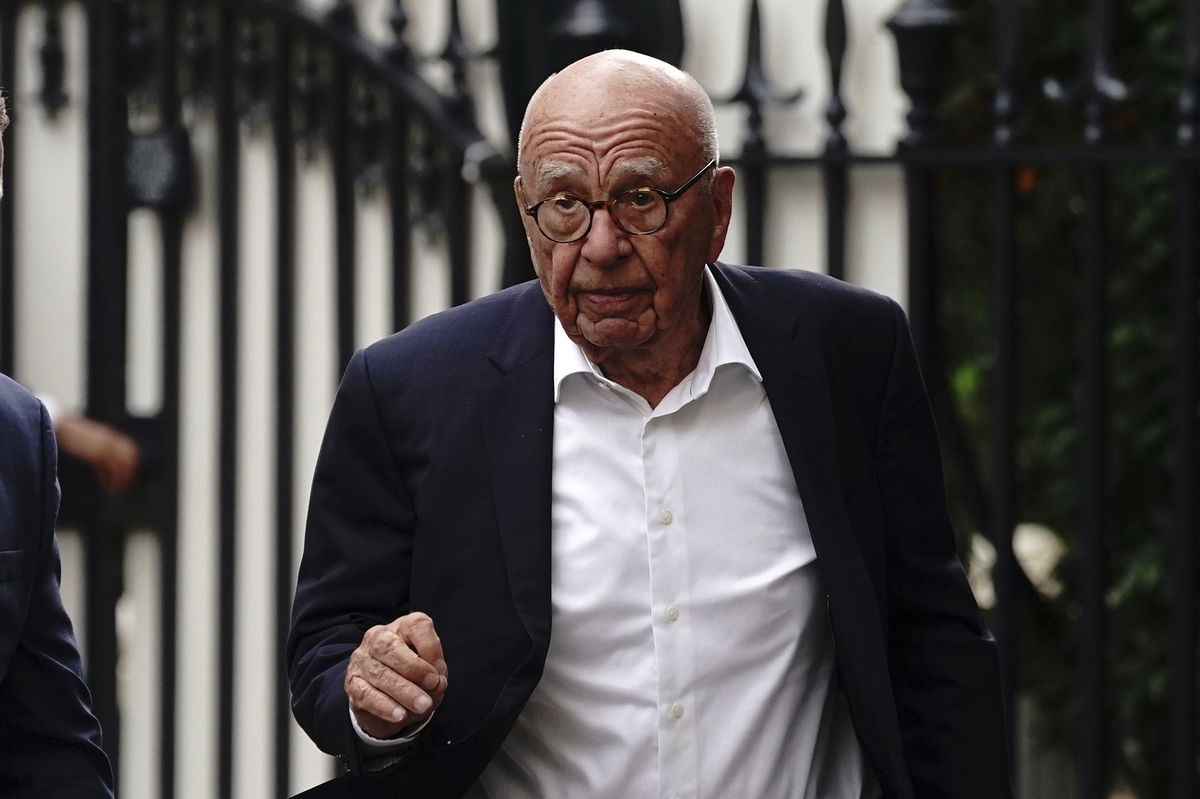 <i>Victoria Jones/Press Association/AP</i><br/>Rupert Murdoch