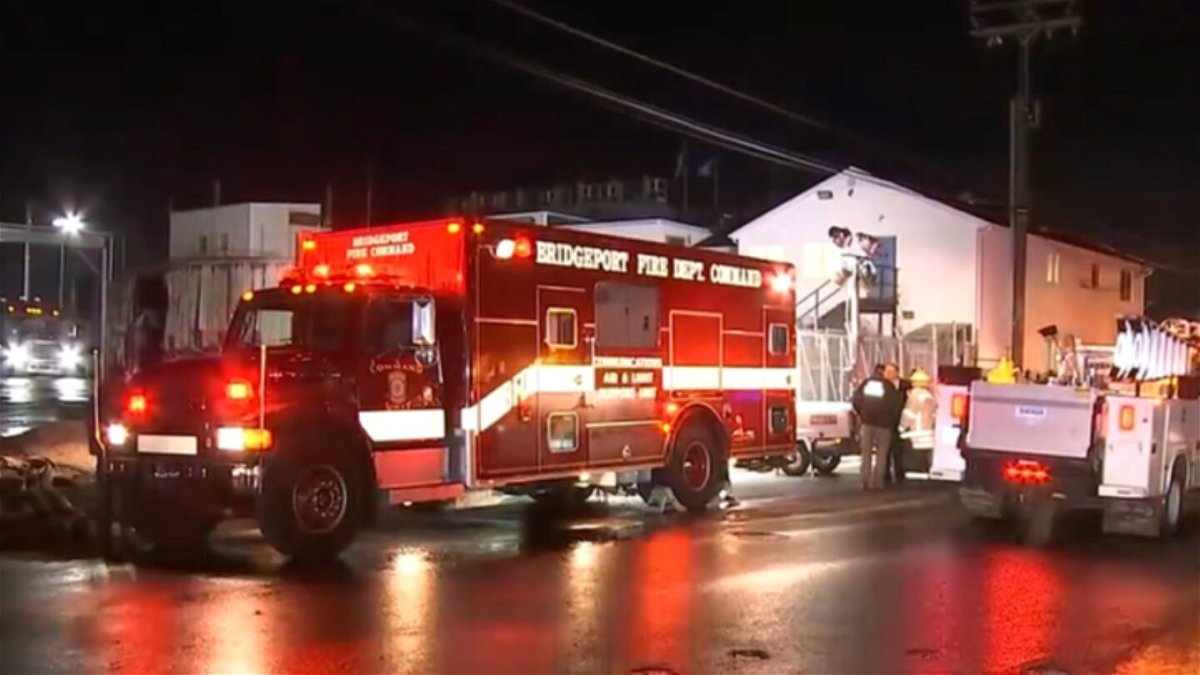 <i>WFSB</i><br/>Residents were evacuated after an explosion with a major fire at Tradebe Environmental Services in Bridgeport