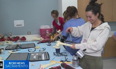 Dozens of high school girls from the Sacramento area learned what it takes to be an orthopedic surgeon at UC Davis on December 16. It was all about girl power at UC Davis