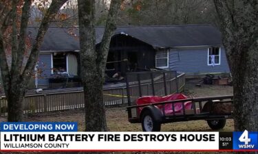 A woman said a rechargeable flashlight sparked a fire that destroyed her home in Williamson County and she wants to warn others before it happens to them.