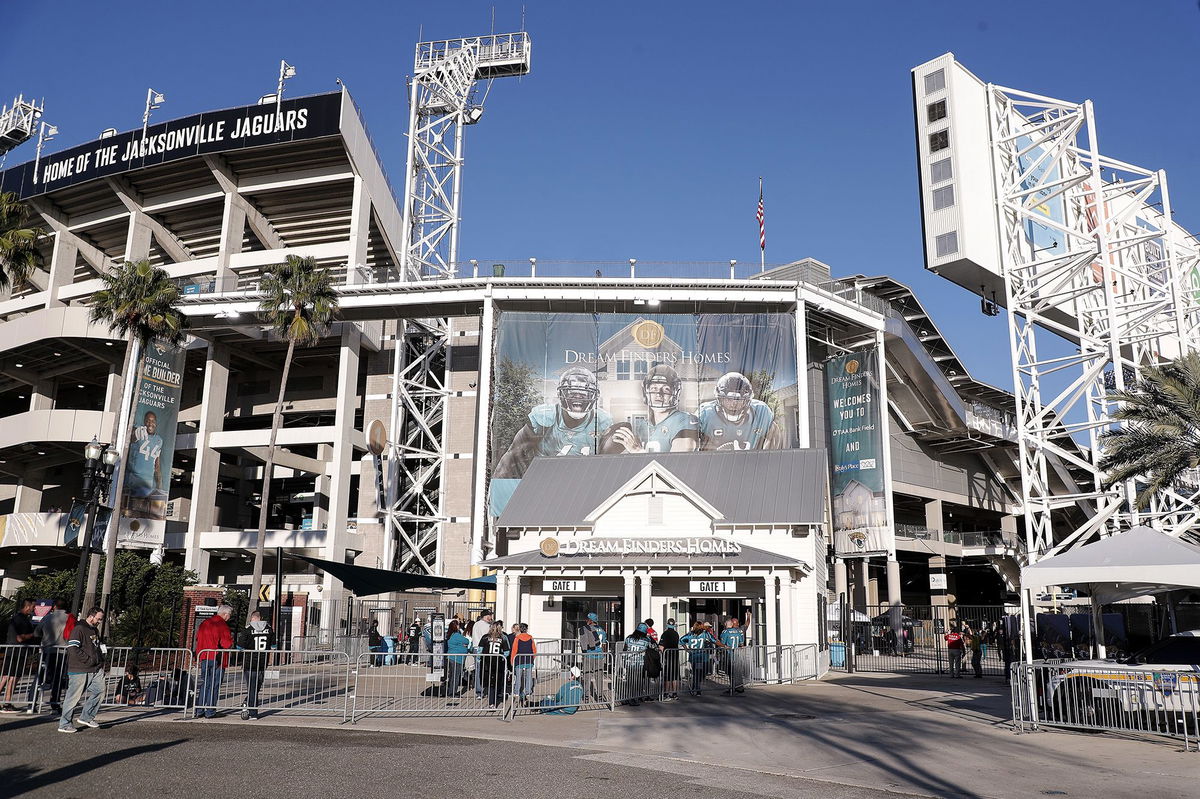 <i>Don Juan Moore/Getty Images</i><br/>A general view of TIAA Bank Field before the Jacksonville Jaguars host the Tennessee Titans on January 7