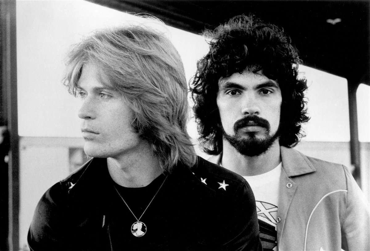 (From left) Daryl Hall and John Oates of rock duo Hall & Oates in 1970.