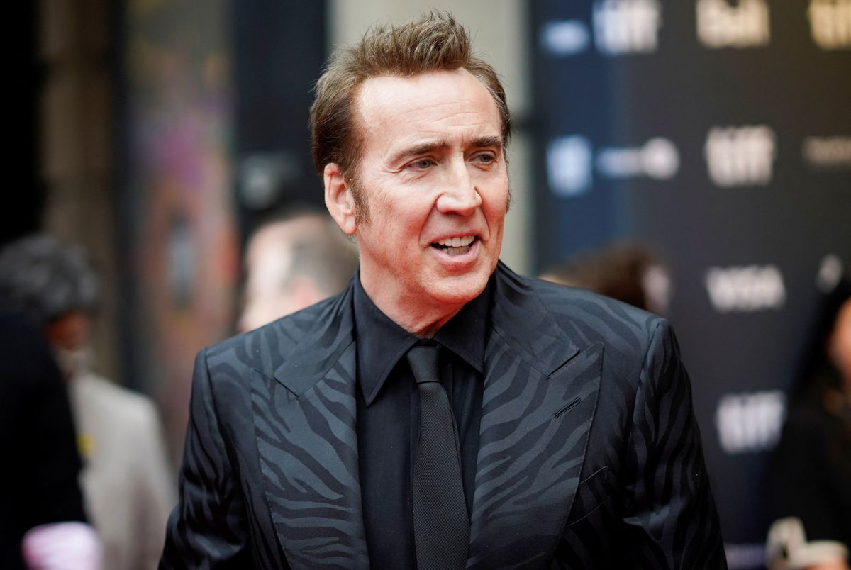 Nicolas Cage at the Toronto International Film Festival (TIFF) premiere of 'Dream Scenario' in September.