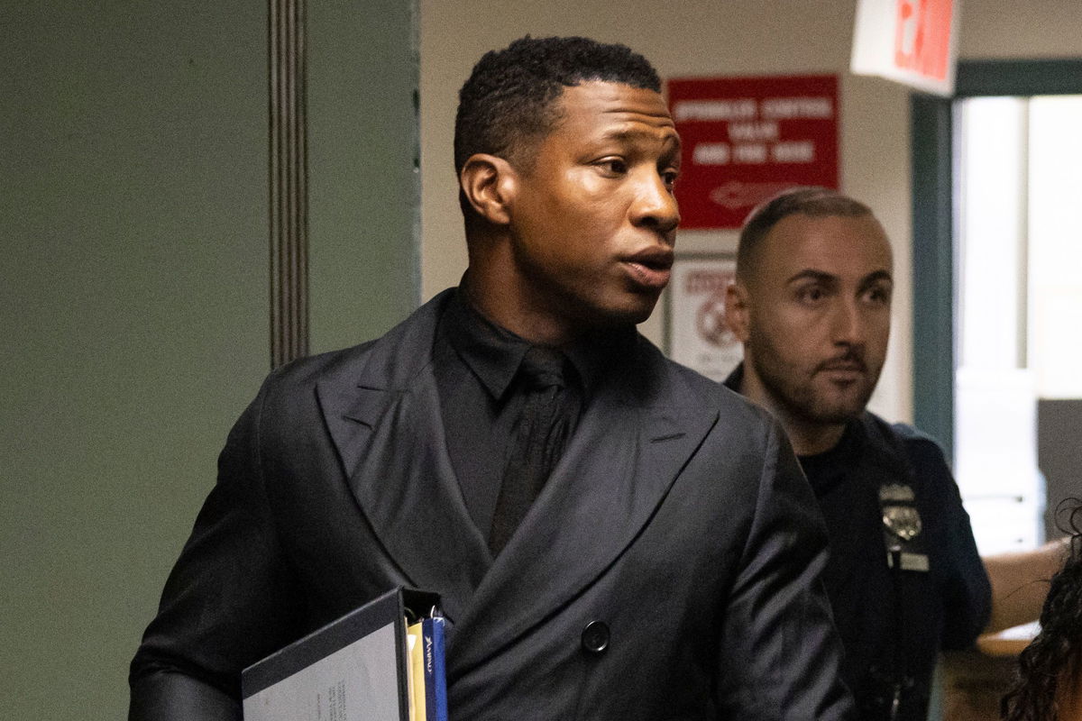 <i>Yuki Iwamura/AP</i><br/>Jurors in the assault trial against actor Jonathan Majors now have the case and will begin deliberations. Majors is pictured here in New York on December 4.