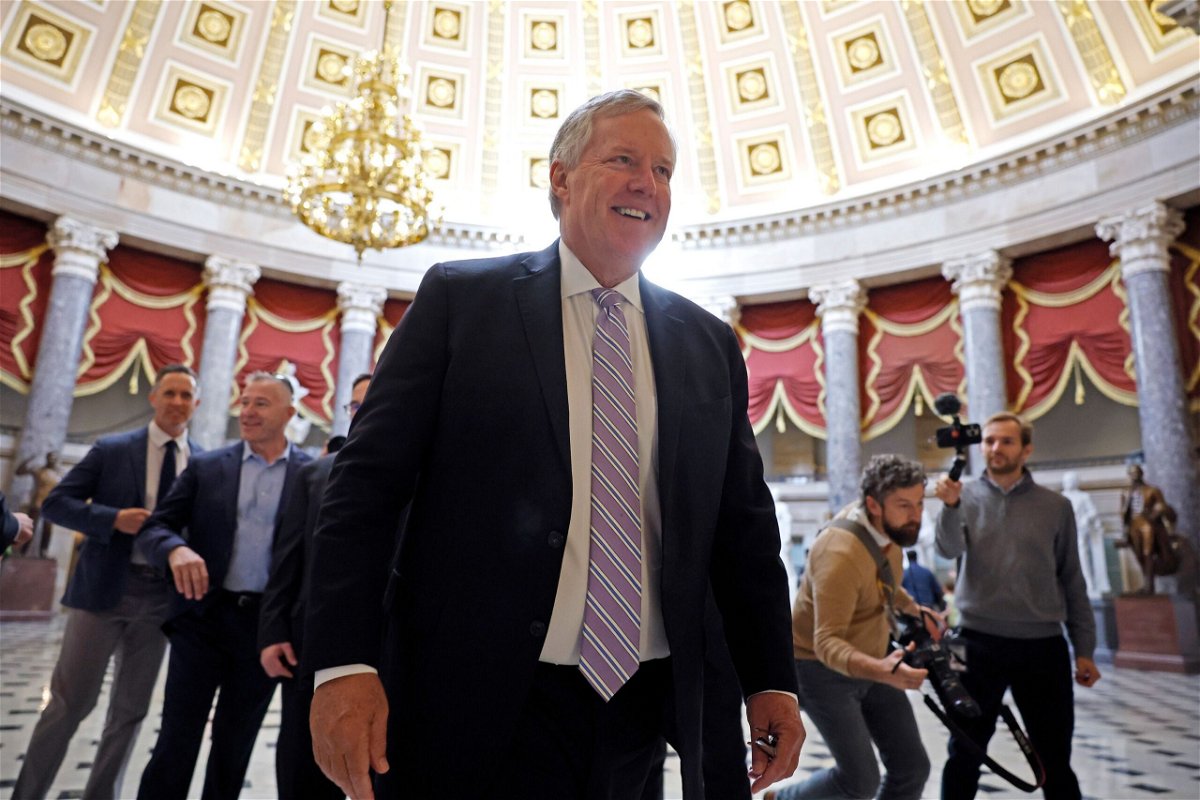 <i>Chip Somodevilla/Getty Images</i><br/>Former Trump White House chief of staff Mark Meadows.