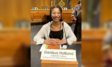 Genisus Holland has a job