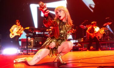 Hayley Williams of Paramore performs at the Paramore "This Is Why" Tour at the Kia Forum on July 20