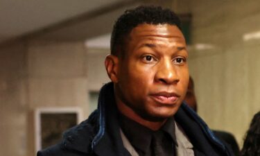 Actor Jonathan Majors arrives at Manhattan Criminal Court in New York on December 18 has been found guilty.