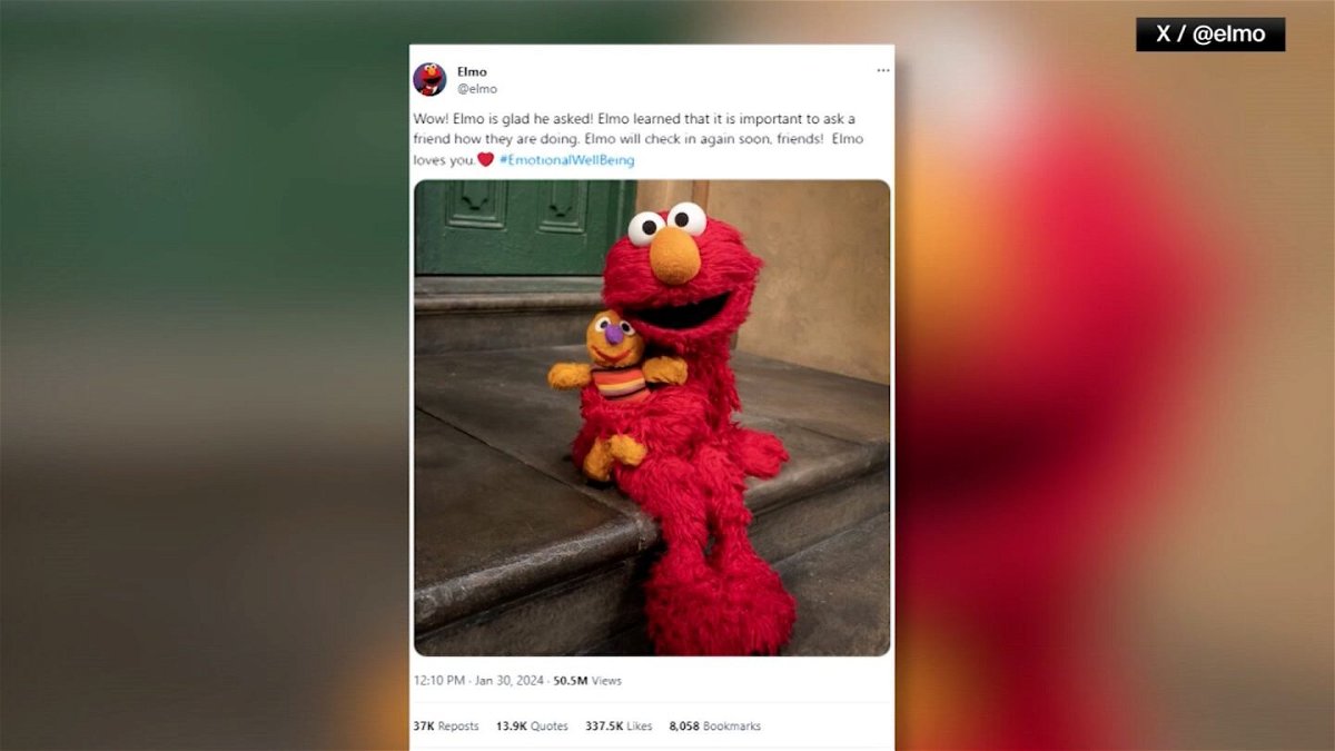 Elmo asked people online how they were doing. He got an earful.