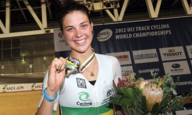 Melissa Hoskins was a successful track cyclist.