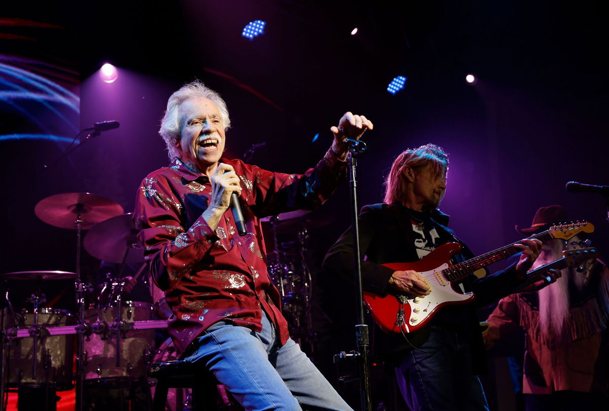 <i>Jason Kempin/Getty Images</i><br/>Joe Bonsall of The Oak Ridge Boys performs at the Gaylord Opryland Resort on November 23