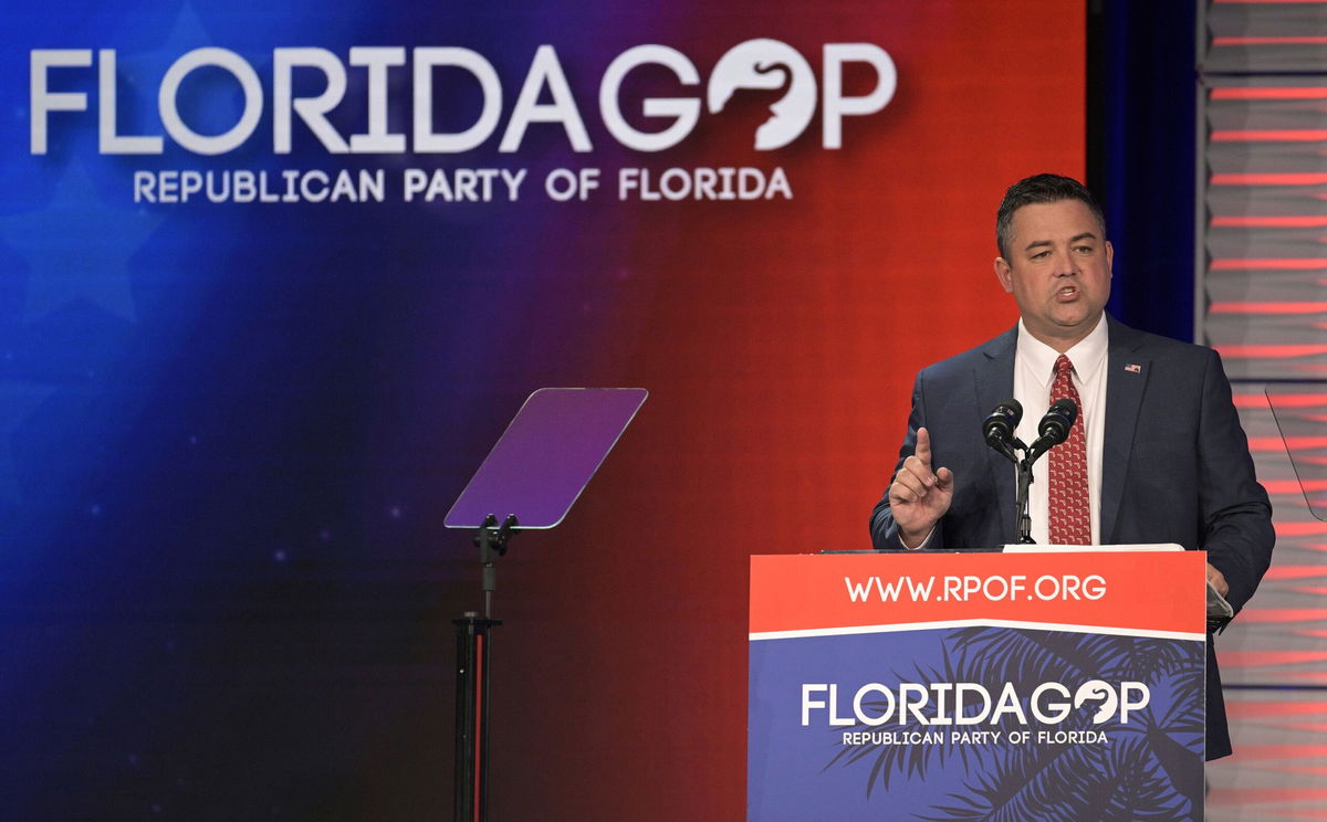 <i>Phelan M. Ebenhack/AP</i><br/>Florida’s Republican Party has removed Christian Ziegler