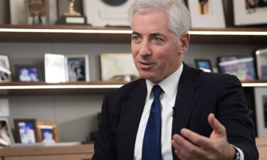 Billionaire Bill Ackman speaks during an interview for an episode of "The David Rubenstein Show: Peer-to-Peer Conversations" in New York