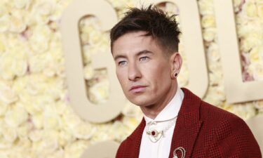 Barry Keoghan at the 2024 Golden Globe Awards in Beverly Hills.