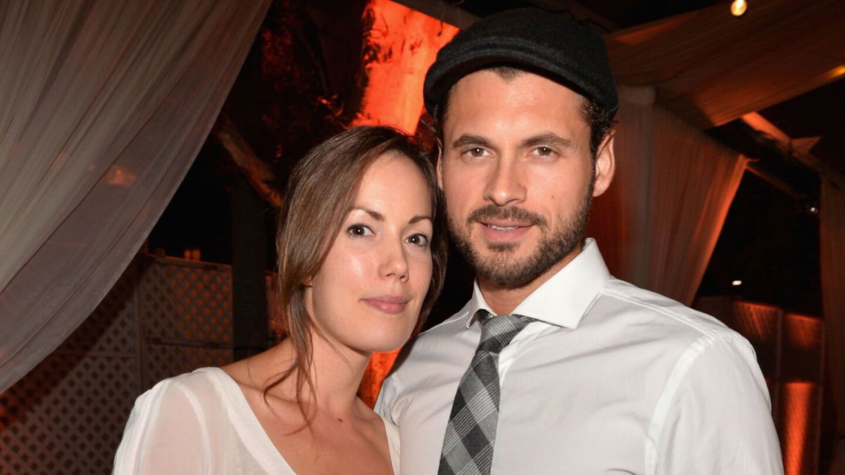 <i>Alberto E. Rodriguez/Getty Images</i><br/>(From left) Stephanie Lindquist Canto and  Adan Canto in Santa Monica in 2014.