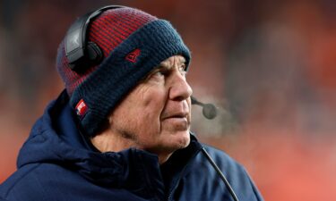 Bill Belichick looks on during the New England Patriots' game against the Denver Broncos. Belichick is leaving the New England Patriots after 24 seasons and winning six Super Bowl titles with the team