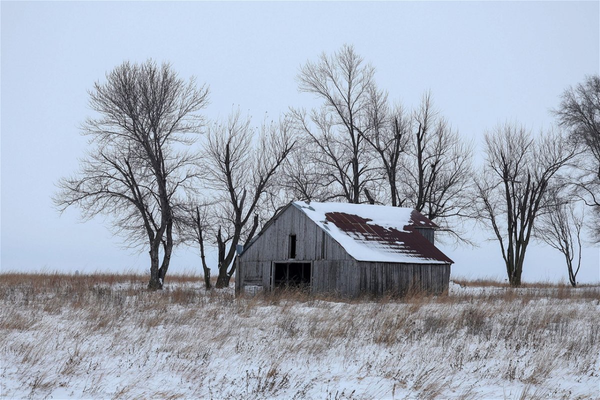 <i>Kevin Dietsch/Getty Images North America/Getty Images</i><br/>A farm is seen on January 11