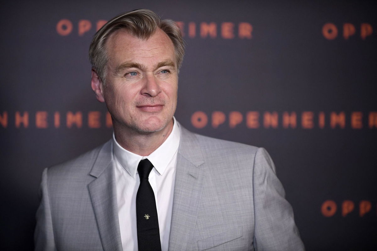 <i>Julien de Rosa/AFP/Getty Images</i><br/>Christopher Nolan in July 2023.