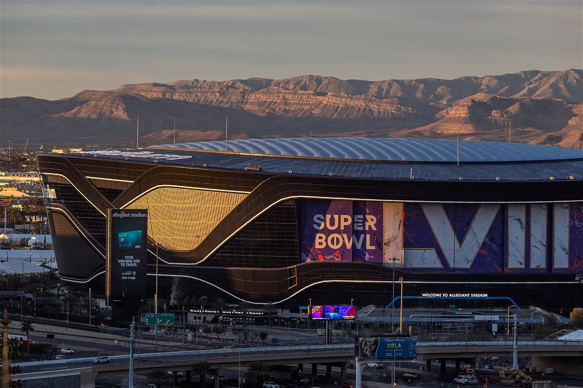 <i>Carlos Barria/Reuters</i><br/>This year's Super Bowl takes place at Allegiant Stadium in Las Vegas