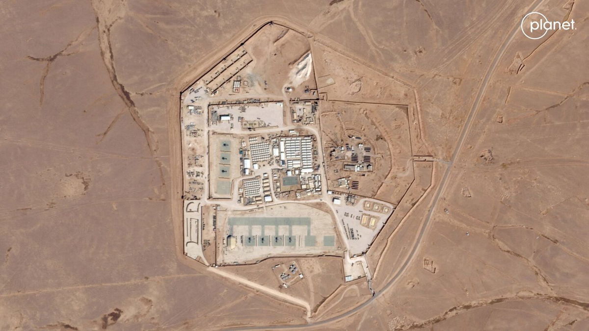 <i>Planet Labs PBC/Reuters/File</i><br/>Pictured is satellite view of the U.S. military outpost known as Tower 22