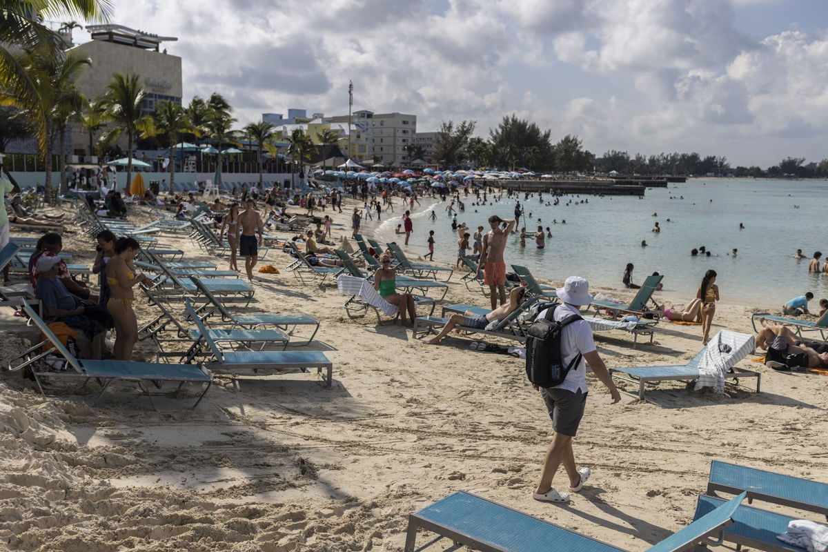 <i>Victor J. Blue/Bloomberg/Getty Images</i><br/>The US State Department on Friday posted a travel advisory urging Americans to “exercise increased caution” in the Bahamas