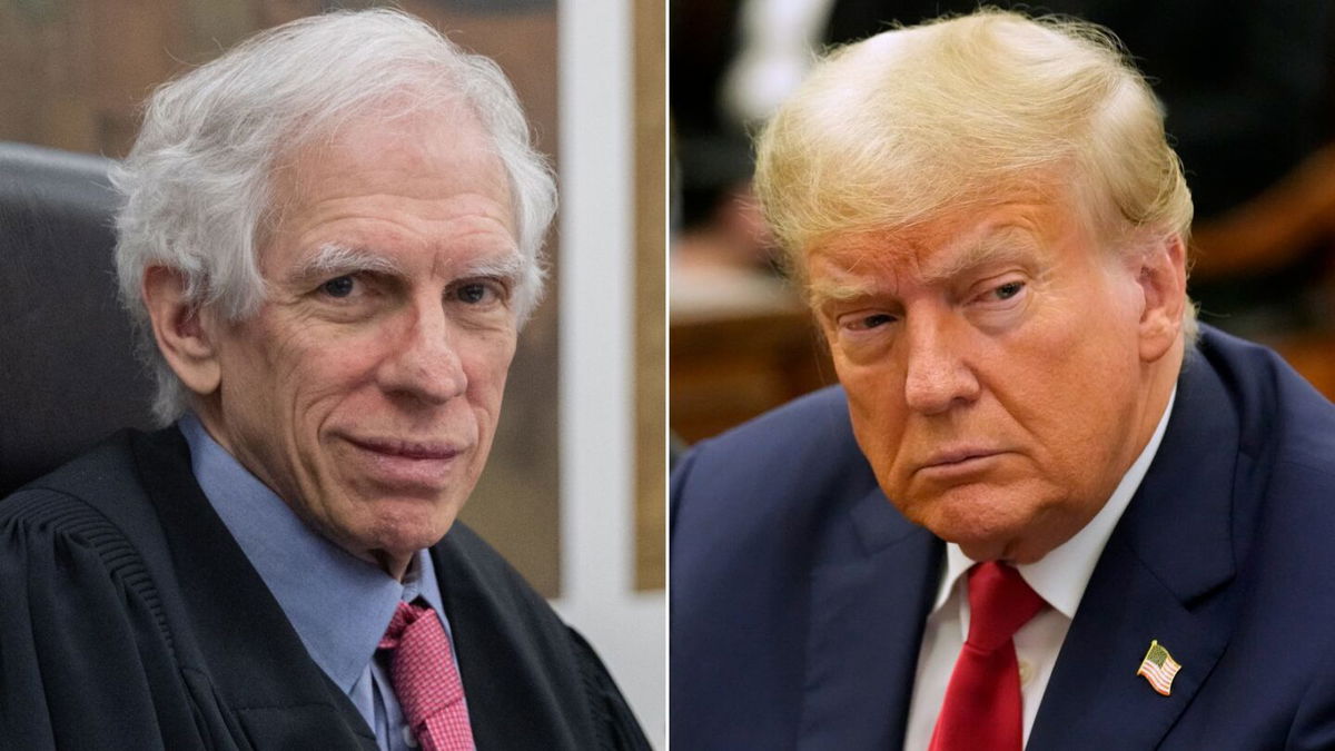 <i>Getty Images</i><br/>Arthur Engoron and Donald Trump are pictured in a split image. New York’s top court has dismissed an appeal from Donald Trump’s lawyers to remove the gag order placed on the former president in the New York Attorney General’s civil fraud trial.