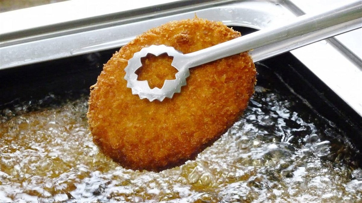 One of the in-demand beef croquettes.