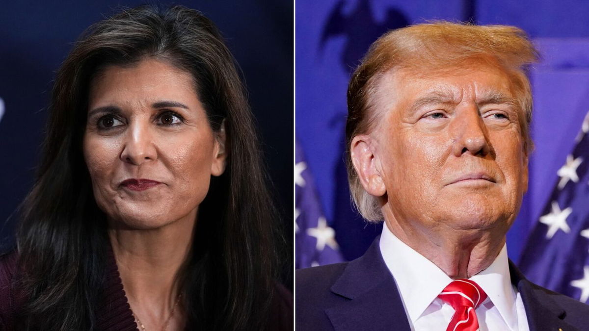 <i>AP/Reuters</i><br/>Republican presidential candidate Nikki Haley on Saturday questioned Donald Trump’s mental fitness.