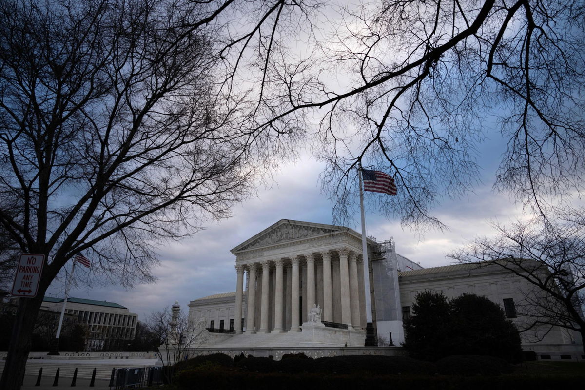 <i>Drew Angerer/Getty Images</i><br/>A view of the U.S. Supreme Court is seen here on January 4 in Washington